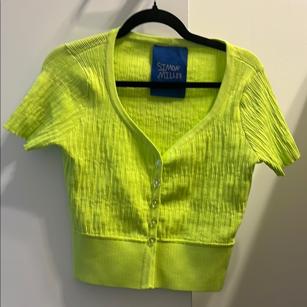 Simon Miller Neon Green Top